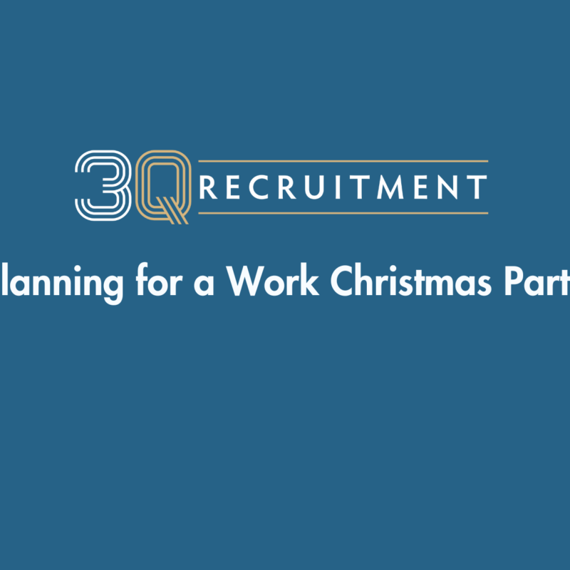 3Q Recruitment Planning for a Work Christmas Party
