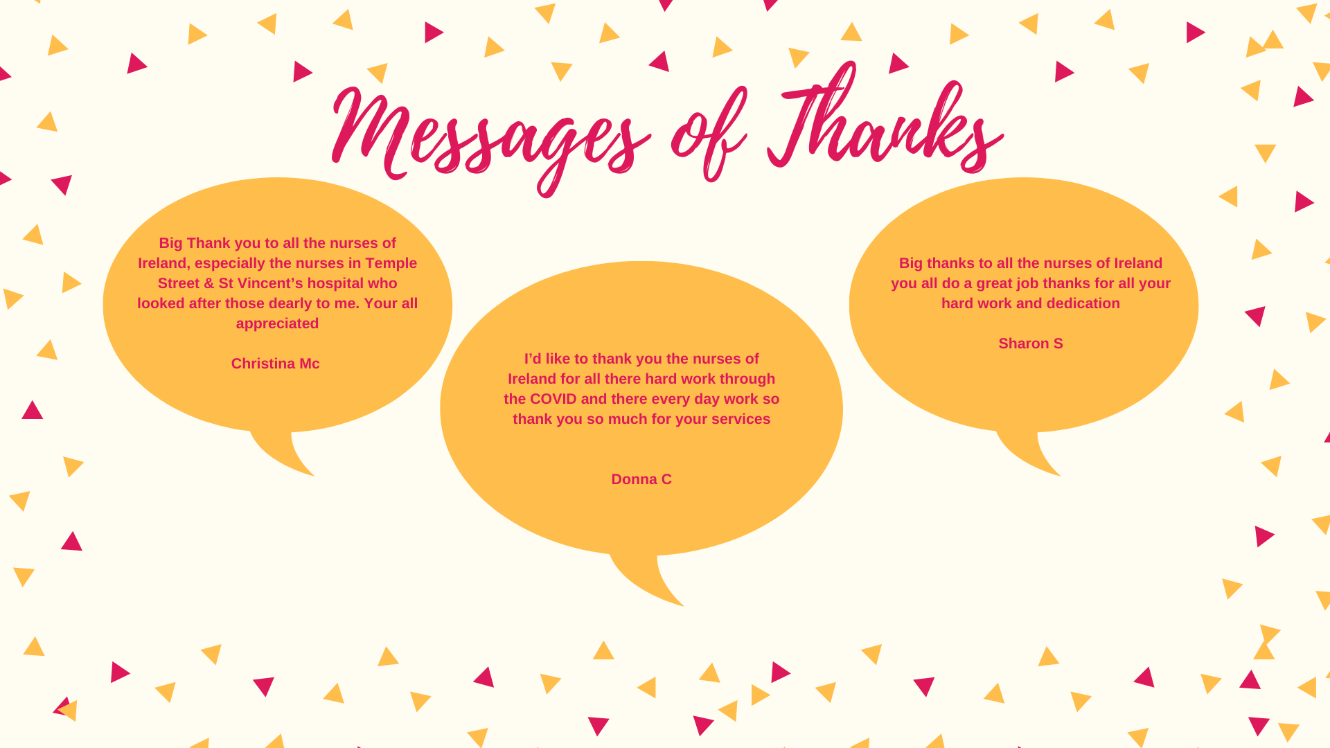 #CN - ,messages of Thanks