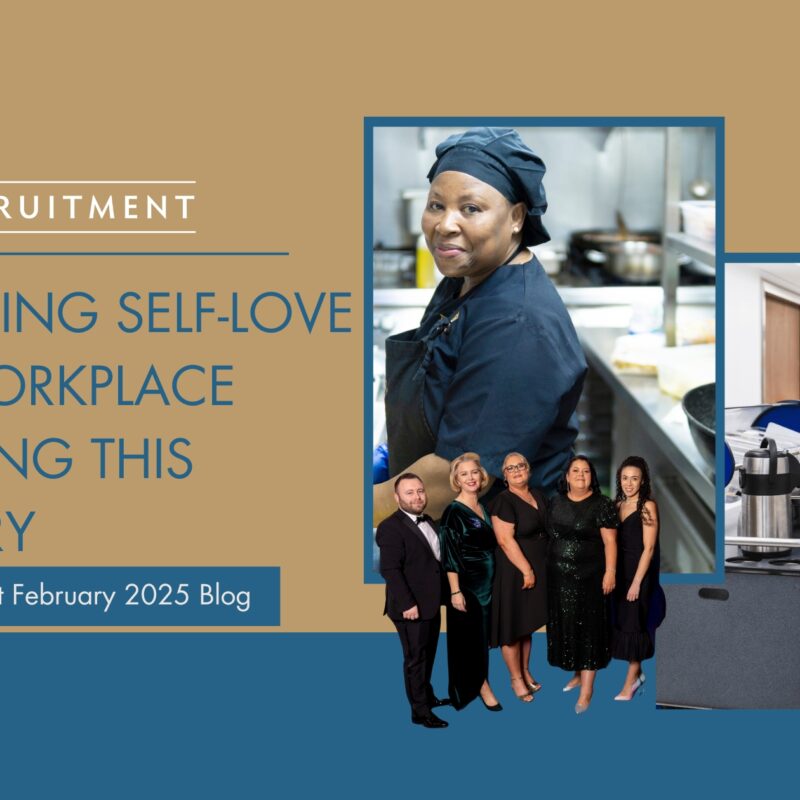 a group of people standing in a kitchen. February 2025 Blog Banner.