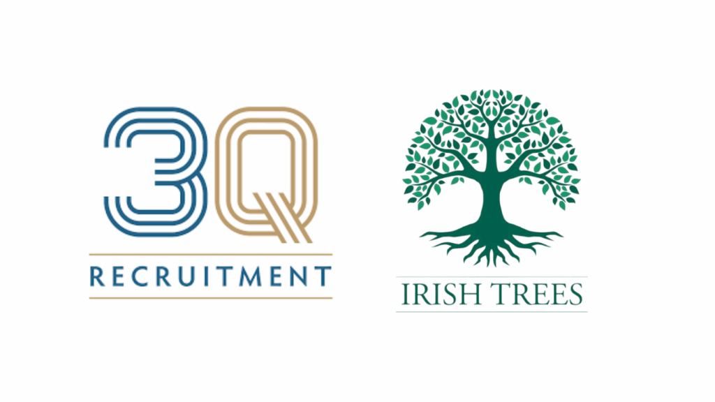 Irish Trees x 3Q Recruitment Logos