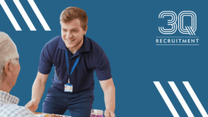 Catering Assistant working in a Mullingar healthcare facility preparing meals, maintaining hygiene standards and supporting patient mealtime service.