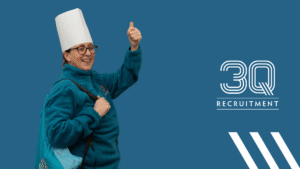 healthcare Chef preparing meals in a Community Care Unit kitchen in Offaly