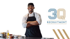Hospital Chef preparing patient meals in a healthcare kitchen in Dublin