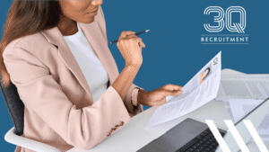 Junior Recruiter working in a Dublin 1 office supporting healthcare recruitment and staffing coordination.