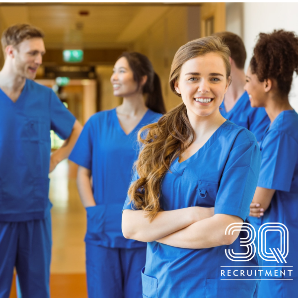 Healthcare and social care team working together in a professional environment. Healthcare Assistant Jobs in Sligo